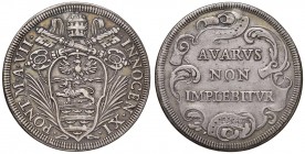 Roma – Innocenzo XI (1676-1689) - Mezza Piastra An. VII - Munt. 53 C Foro otturato.
BB+