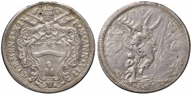 Roma – Clemente XI (1700-1721) - Mezza Piastra An. VII - Munt. 98 RR Appiccagnolo rimosso.
BB