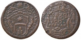 Ferrara – Clemente XI (1700-1721) - Mezzo Baiocco An. XIX - Munt. 248 R
BB