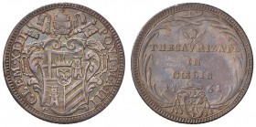 Roma &ndash; Clemente XIII (1758-1769) - Giulio 1761 - Munt. 22 RR
BB-SPL