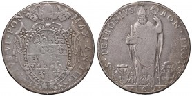 Bologna – Pio VI (1775-1799) - Scudo da 100 Bolognini 1777 An. III - Munt. 198 RR Appiccagnolo rimosso.
qBB