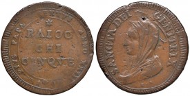 Roma – Pio VI (1775-1799) - Madonnina da 5 Baiocchi 1797 - Nom. 130 C
BB