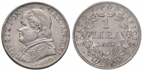 Roma – Pio IX (1846-1870) - Lira 1867 An. XXI - Gig. 298 C
qSPL-SPL