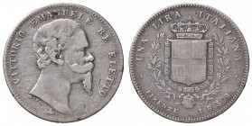Firenze – Vittorio Emanuele II – Re Eletto (1859-1861) - Lira 1859 - Gig. 10 RR
BB