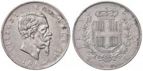 Torino – Vittorio Emanuele II (1861-1878) - 5 Lire 1865 - Gig. 37 R
QBB-BB