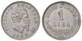 Milano – Vittorio Emanuele II (1861-1878) - Lira 1863 - Gig. 68 NC Valore. Pulita
SPL