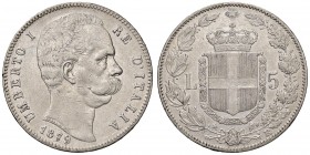 Umberto I (1878-1900) - 5 Lire 1879 - Gig. 24 C
BB