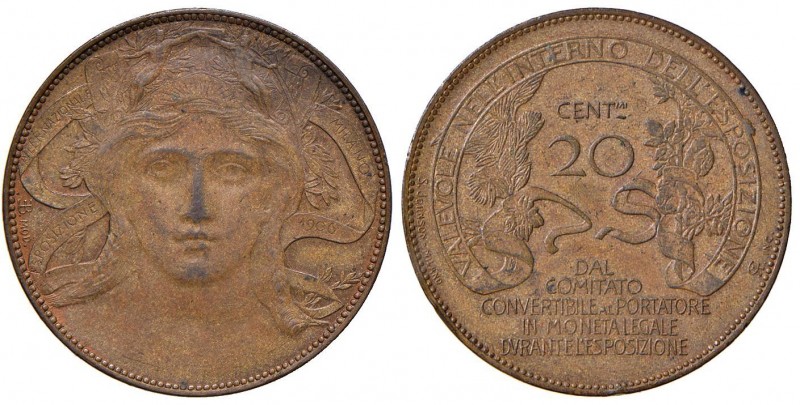 Vittorio Emanuele III (1900-1943) - 20 Centesimi 1906 - Gig. 2 C Esposizione di ...