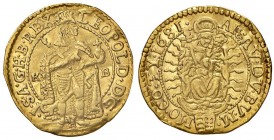 Austria – Leopoldo I (1657-1705) - Ducato 1681 - Fb. 128 R Difetti di conio. 3,38 grammi.
qSPL
