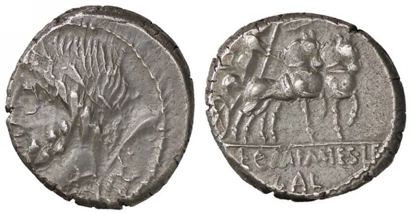 ROMANE REPUBBLICANE - MEMMIA - L. Memmius e C. Memmius L. f. Galeria (87 a.C.) -...