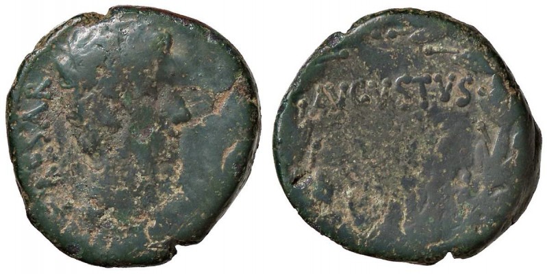 ROMANE IMPERIALI - Augusto (27 a.C.-14 d.C.) - Asse - CAESAR Testa a d. /R AVGVS...