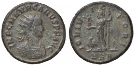 ROMANE IMPERIALI - Caro (282-283) - Antoniniano - Busto radiato e corazzato a d. /R Giove stante a s. con Vittoria e scettro; ai suoi piedi un'aquila ...