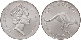 ESTERE - AUSTRALIA - Elisabetta II (1952) - Dollaro 1993 - Canguro Kr. 211.1 AG
 
FDC