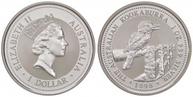 ESTERE - AUSTRALIA - Elisabetta II (1952) - Dollaro 1998 - Kookaburra Kr. 362 AG
 
FS