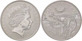 ESTERE - AUSTRALIA - Elisabetta II (1952) - Dollaro 2003 - Canguro Kr. 798 AG
 
FDC