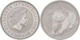 ESTERE - AUSTRALIA - Elisabetta II (1952) - Dollaro 2010 - Koala AG
 
FS