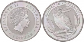 ESTERE - AUSTRALIA - Elisabetta II (1952) - Dollaro 2012 - Kokaburra Kr. 1829 AG
 
FS