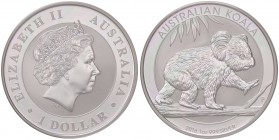 ESTERE - AUSTRALIA - Elisabetta II (1952) - Dollaro 2016 - Koala AG
 
FS