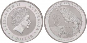 ESTERE - AUSTRALIA - Elisabetta II (1952) - Dollaro 2016 - Kookaburra AG
 
FS