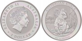 ESTERE - AUSTRALIA - Elisabetta II (1952) - Dollaro 2017 - Koala AG
 
FS