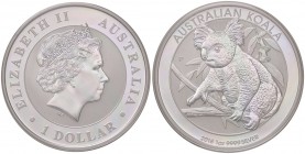 ESTERE - AUSTRALIA - Elisabetta II (1952) - Dollaro 2018 - Koala AG
 
FS