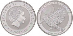 ESTERE - AUSTRALIA - Elisabetta II (1952) - Dollaro 2018 - Kookaburra AG
 
FS