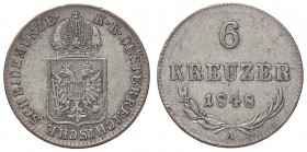 ESTERE - AUSTRIA - Rivoluzione (1848-1849) - 6 Kreuzer 1848 A Kr. 2199 MI
 
BB