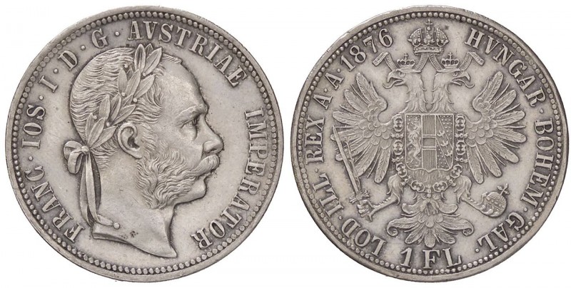 ESTERE - AUSTRIA - Francesco Giuseppe (1848-1916) - Fiorino 1876 Kr. 2222 AG
 ...