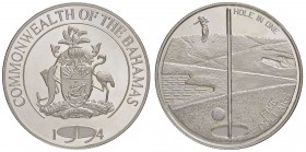 ESTERE - BAHAMAS - Elisabetta II (1952) - 5 Dollari 1994 AG
 
FS