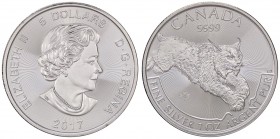 ESTERE - CANADA - Elisabetta II (1952) - 5 Dollari 2017 AG
 
FDC