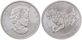 ESTERE - CANADA - Elisabetta II (1952) - 5 Dollari 2018 AG
 
FDC