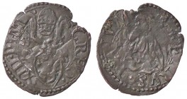 ZECCHE ITALIANE - FANO - Gregorio XIII (1572-1585) - Quattrino (MI g. 0,42)
 
BB