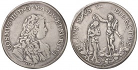 ZECCHE ITALIANE - FIRENZE - Cosimo III (1670-1723) - Piastra 1676 CNI 6/9; MIR 326/3 R AG
 
meglio di MB