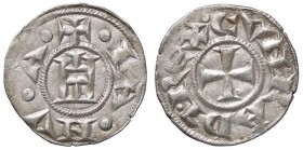 ZECCHE ITALIANE - GENOVA - Repubblica (1139-1339) - Denaro CNI 1/69; MIR 16 (MI g. 0,91)
 
SPL