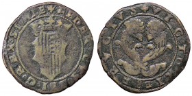 ZECCHE ITALIANE - NAPOLI - Federico III d’Aragona (1496-1501) - Doppio sestino P.R. 9; MIR 108 R (AE g. 3,88)
 
qBB