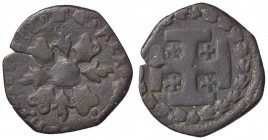 ZECCHE ITALIANE - NAPOLI - Filippo III (1598-1621) - 3 Cavalli P.R. 65; MIR 228/1 RRR (AE g. 2,64)
 
BB