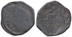ZECCHE ITALIANE - NAPOLI - Filippo IV (1621-1665) - Tornese 1622 P.R. 91; MIR 267/1 RRRR CU
 
B/MB