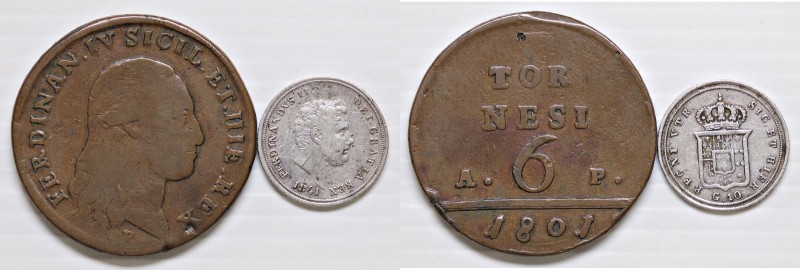 ZECCHE ITALIANE - NAPOLI - Ferdinando IV di Borbone (secondo periodo, 1799-1805)...