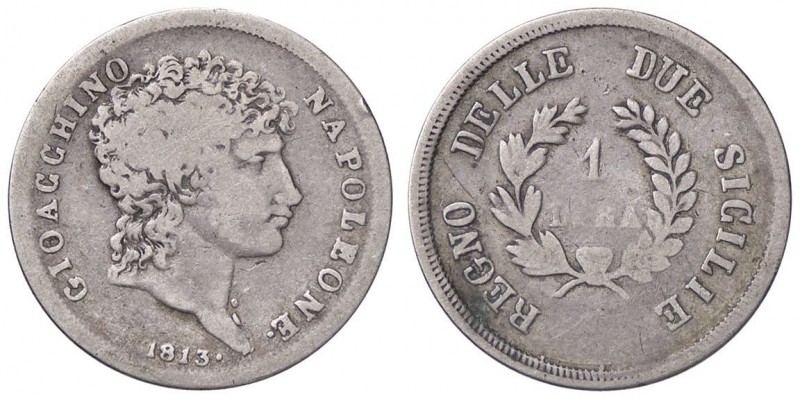ZECCHE ITALIANE - NAPOLI - Gioacchino Murat (secondo periodo, 1811-1815) - Lira ...