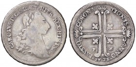 ZECCHE ITALIANE - PALERMO - Carlo di Borbone (1734-1759) - 6 Tarì 1735 Spahr 15/22; Mont. 136/143 AG
 
MB/qBB