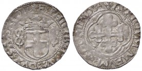SAVOIA - Emanuele Filiberto (1553-1580) - Grosso 1561 MIR 532 NC (MI g. 1,93)IV tipo
 IV tipo - 
BB