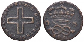 SAVOIA - Vittorio Amedeo II (secondo periodo, 1680-1730) - 2 Denari 1730 Mont. 10 CU
 
BB