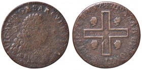 SAVOIA - Vittorio Amedeo II (secondo periodo, 1680-1730) - 3 Cagliaresi 1724 Mont. 14 R CU
 
MB/qBB
