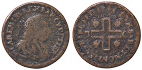SAVOIA - Carlo Emanuele III (1730-1773) - 3 Cagliaresi 1741 Mont. 110 CU
 
meglio di MB