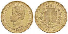 SAVOIA - Carlo Alberto (1831-1849) - 20 Lire 1842 G Pag. 194; Mont. 66 AU
 
BB/qSPL