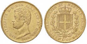 SAVOIA - Carlo Alberto (1831-1849) - 20 Lire 1842 T Pag. 195; Mont. 65 R AU
 
BB-SPL