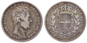 SAVOIA - Carlo Alberto (1831-1849) - Lira 1835 G Pag. 297; Mont. 173 R AG
 
meglio di MB