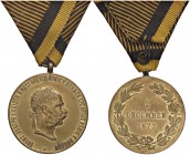 MEDAGLIE ESTERE - AUSTRIA - Francesco Giuseppe (1848-1916) - Medaglia 1873 - Per il 25° anniversario del Regno AE Ø 36
 
bello SPL