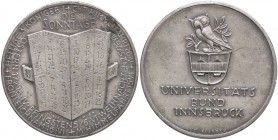MEDAGLIE ESTERE - AUSTRIA - Seconda Repubblica (1945) - Medaglia 1960 - Università di Innsbruck MB Ø 40
 
BB-SPL