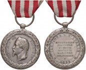 MEDAGLIE ESTERE - FRANCIA - Napoleone III (1852-1870) - Medaglia 1859 - Per la campagna in Italia Bramb. 272 AG Opus: Barre Ø 30
 
qSPL